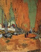 Vincent Van Gogh The Alyscamps,Avenue Sweden oil painting artist